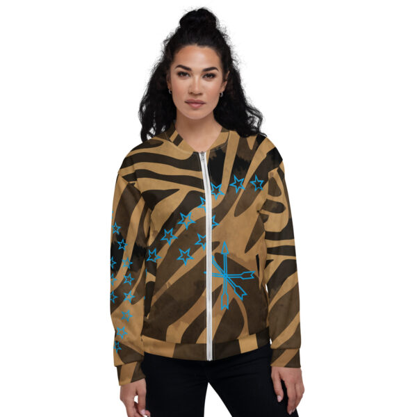Unisex Bomberjacke Circassian – Bild 3