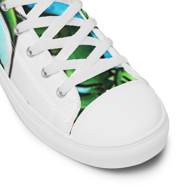 High-Top Leinenschuhe für Herren Doodle Croc – Bild 10