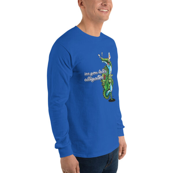 Herren-Langarmshirt „see you later Alligator“ – Bild 11