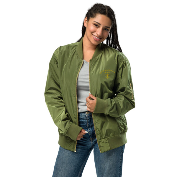 Premium Recycelte Bomberjacke Circassian – Bild 9