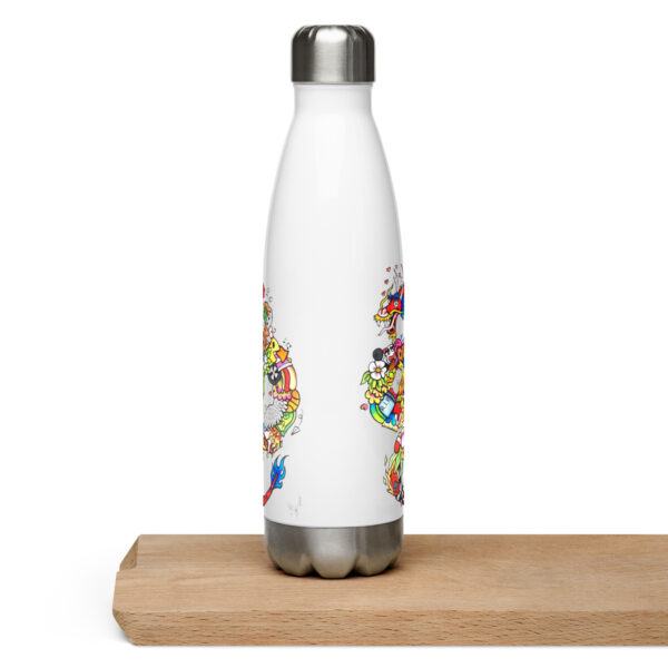 Edelstahl Trinkflasche Doodle Dragon – Bild 2