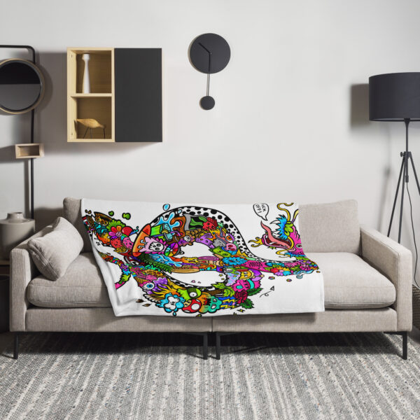Tagesdecke Doodle Dragon – Bild 2