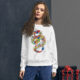 Unisex-Pullover Doodle DRAGON