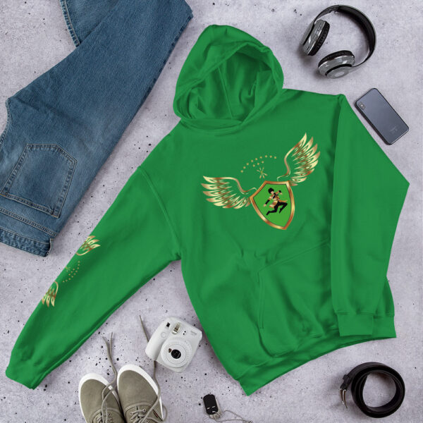 Unisex-Kapuzenpullover – Bild 18