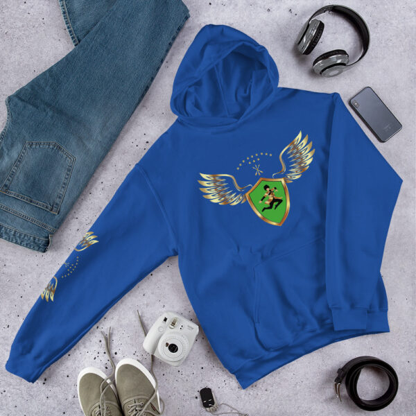 Unisex-Kapuzenpullover – Bild 16