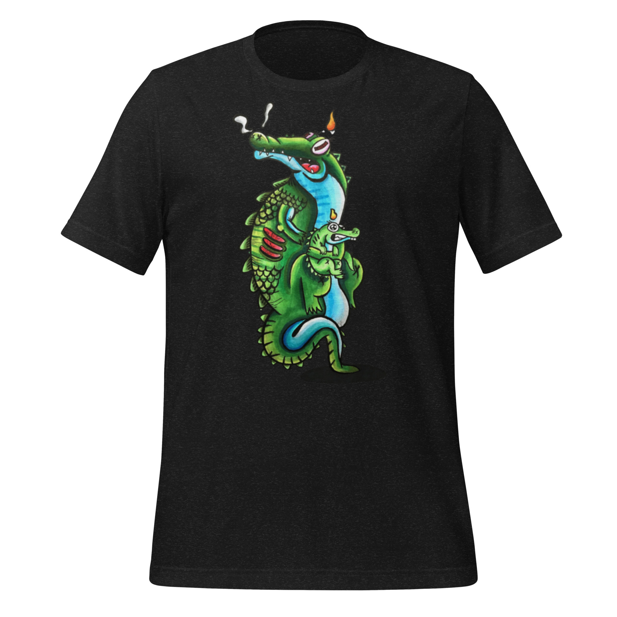 Unisex-T-Shirt Doodle CROC – Bild 2