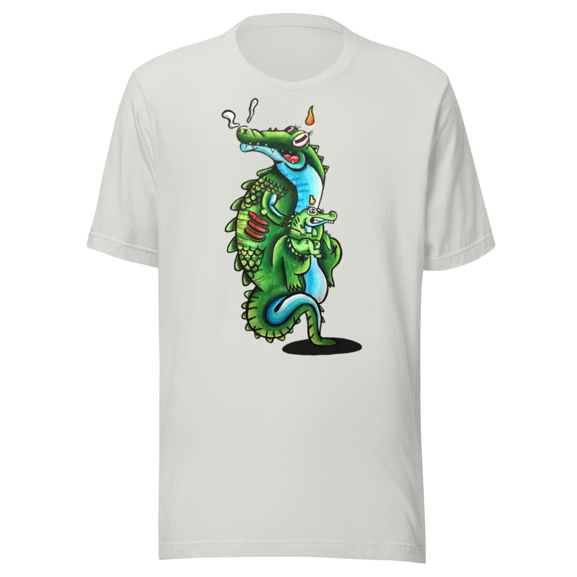 Unisex-T-Shirt Doodle CROC – Bild 3