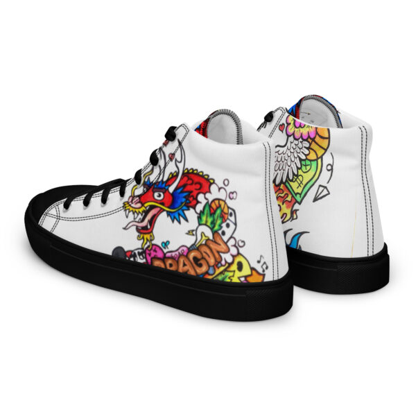 High-Top Leinenschuhe für Damen – Bild 10